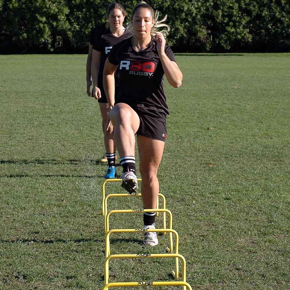 XLR8 Speed & Agility Training Set for Athletes - Football, Soccer & Field Sports Gear - Improve Performance for Sprinting, Cutting & Quick Direction Changes