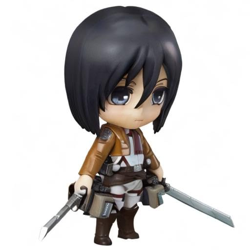 Good Smile Attack on Titan Mikasa Ackerman Nendoroid Action Figure - Anime Collectible Toy for Fans | Perfect for Display, Gifts & Cosplay Inspiration