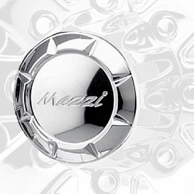 C10755 Plastic Chrome Center Cap for 755 Wheels - Wheel Hub Cover Accessory for Cars, Trucks & SUVs - Perfect for Replacement, Customization & Vehicle Protection