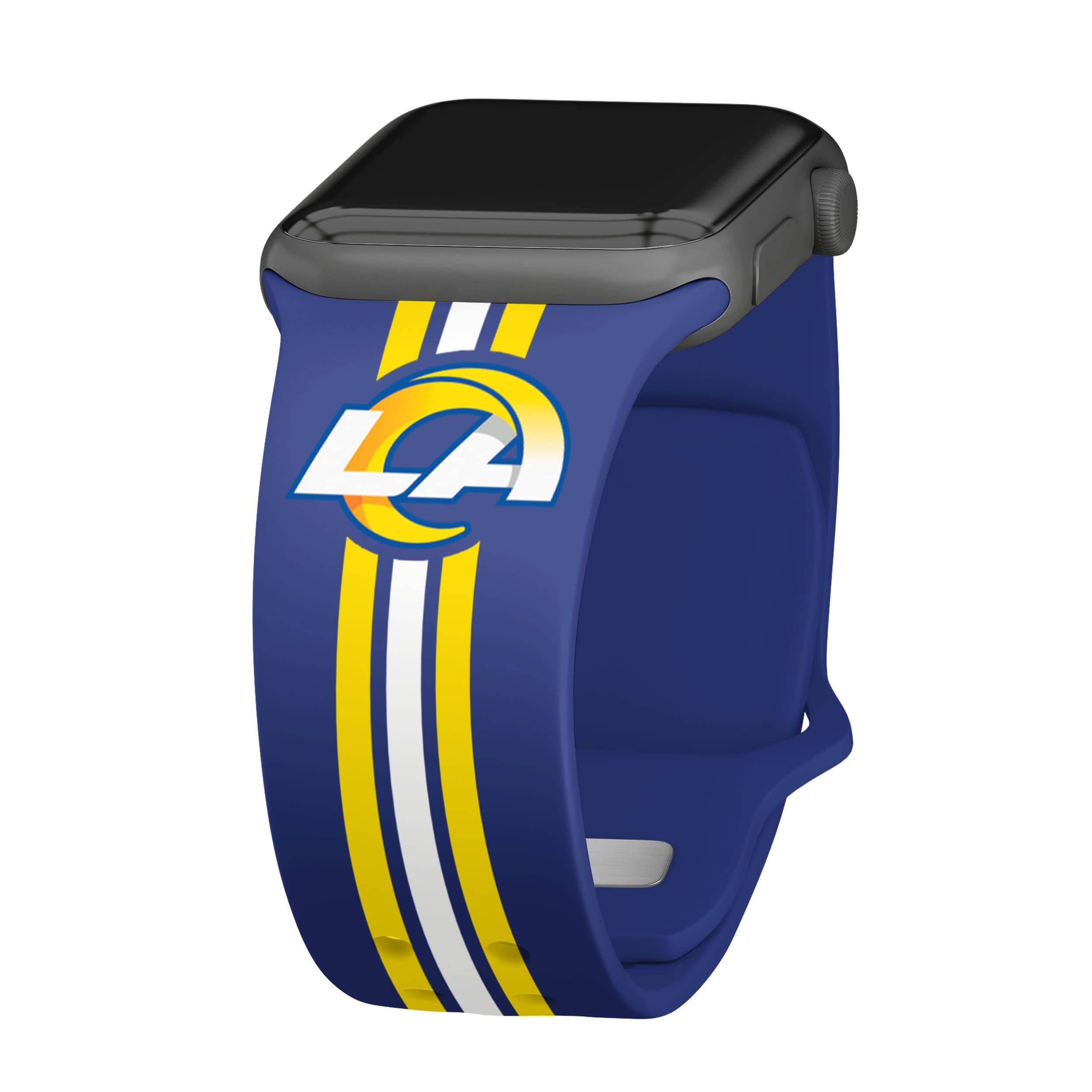 Los Angeles Rams HD Game Time Watch Band for Apple Watch - Durable & Stylish Sports Accessory for NFL Fans, Game Day & Everyday Wear