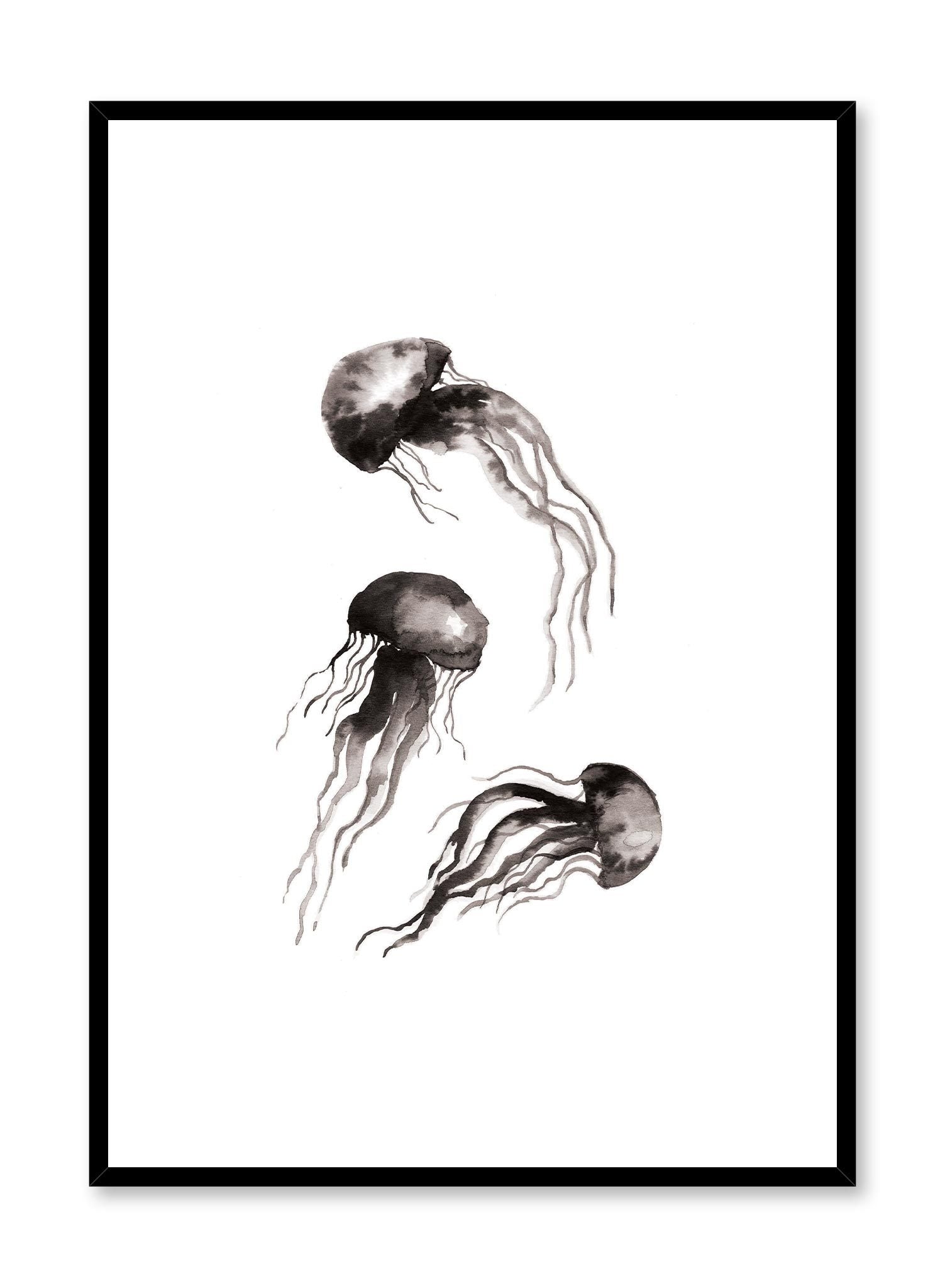 Medusa Mythological Art Poster - Greek Mythology Wall Decor for Home, Office & Classroom - Perfect for Gifts & Interior Design