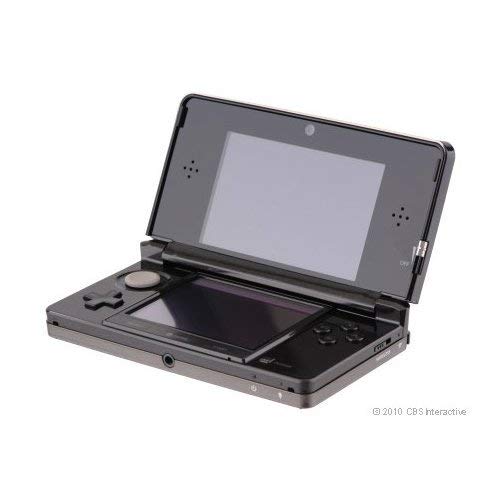 Refurbished Nintendo 3DS Cosmo Black Handheld Gaming Console - Portable 3D Gaming System with Dual Screens | Perfect for Travel, Commuting & Retro Gaming Enthusiasts