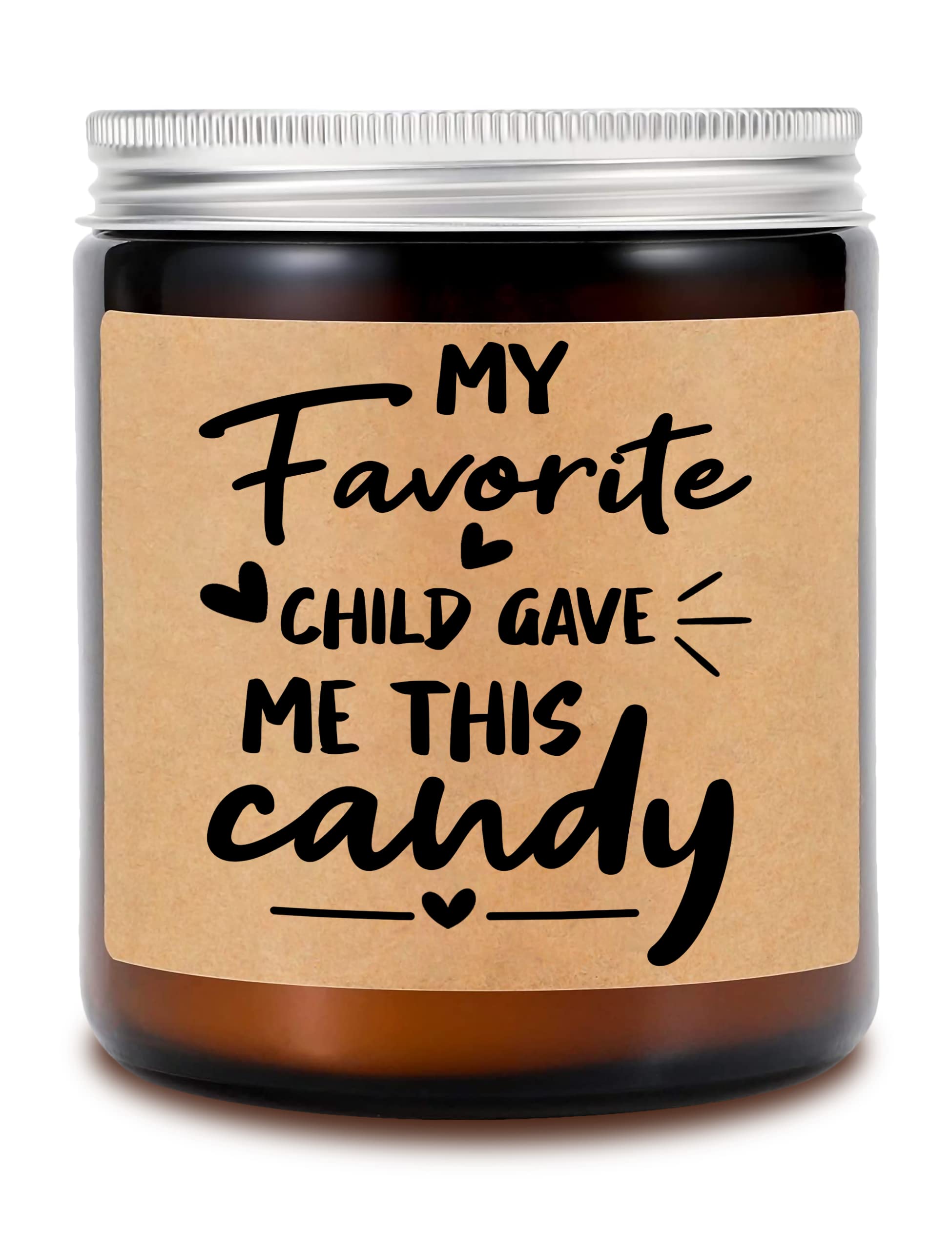 Funny Scented Soy Candle - Best Mom Dad Gift for Father's Day - Lavender Aroma for Relaxation