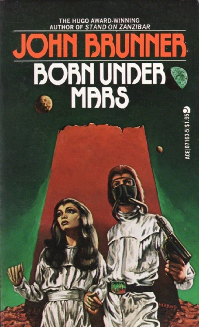 Born Under Mars - Stylish Graphic T-Shirt for Men & Women | Trendy Space & Planet Design | Perfect for Casual Wear, Street Fashion & Gifts