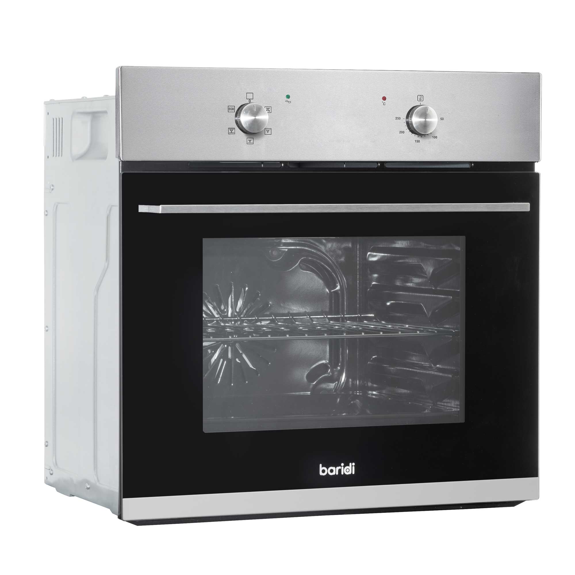 Baridi 4 Zone Ceramic Hob with 5 Function Fan Assisted Oven & Curved Glass Cooker Hood Bundle - DH187 | Premium Kitchen Appliance Set for Modern Homes | Perfect for Baking, Roasting & Cooking Family Meals