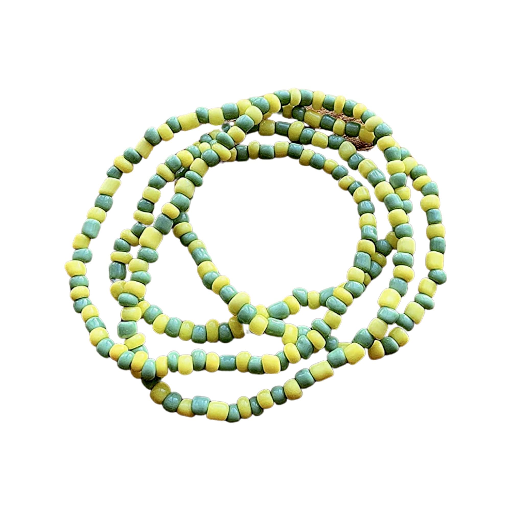 Orula Simple Collar - Elegant Beaded Necklace for Santeria & Yoruba Traditions | Perfect for Spiritual Protection & Religious Ceremonies
