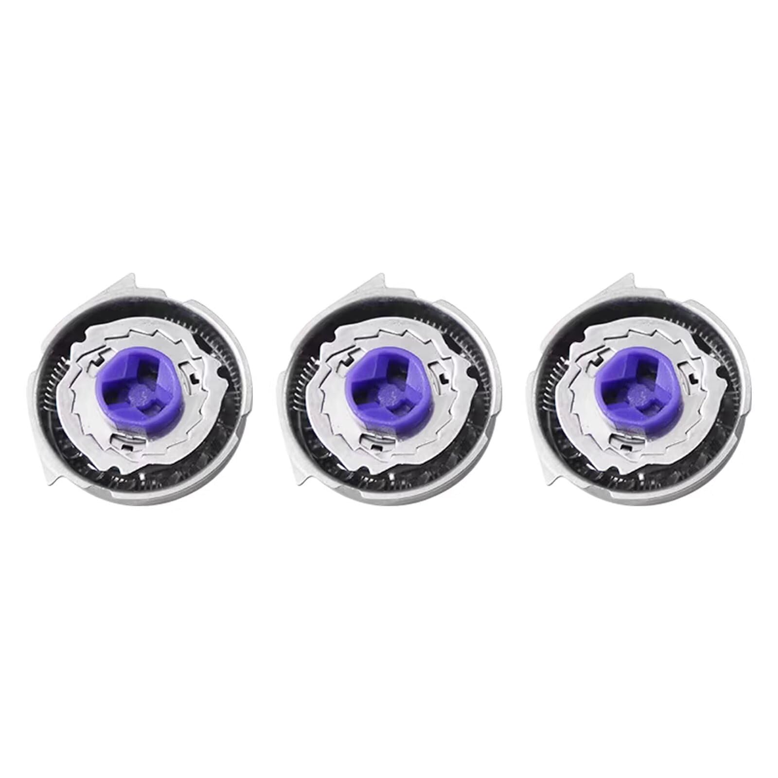 3 Pack Replacement Shaver Heads for Philips Norelco AT814 AT815 AT830 AT875 AT880 AT890 - Compatible with Philips Electric Razors for Smooth Shaving at Home or Travel