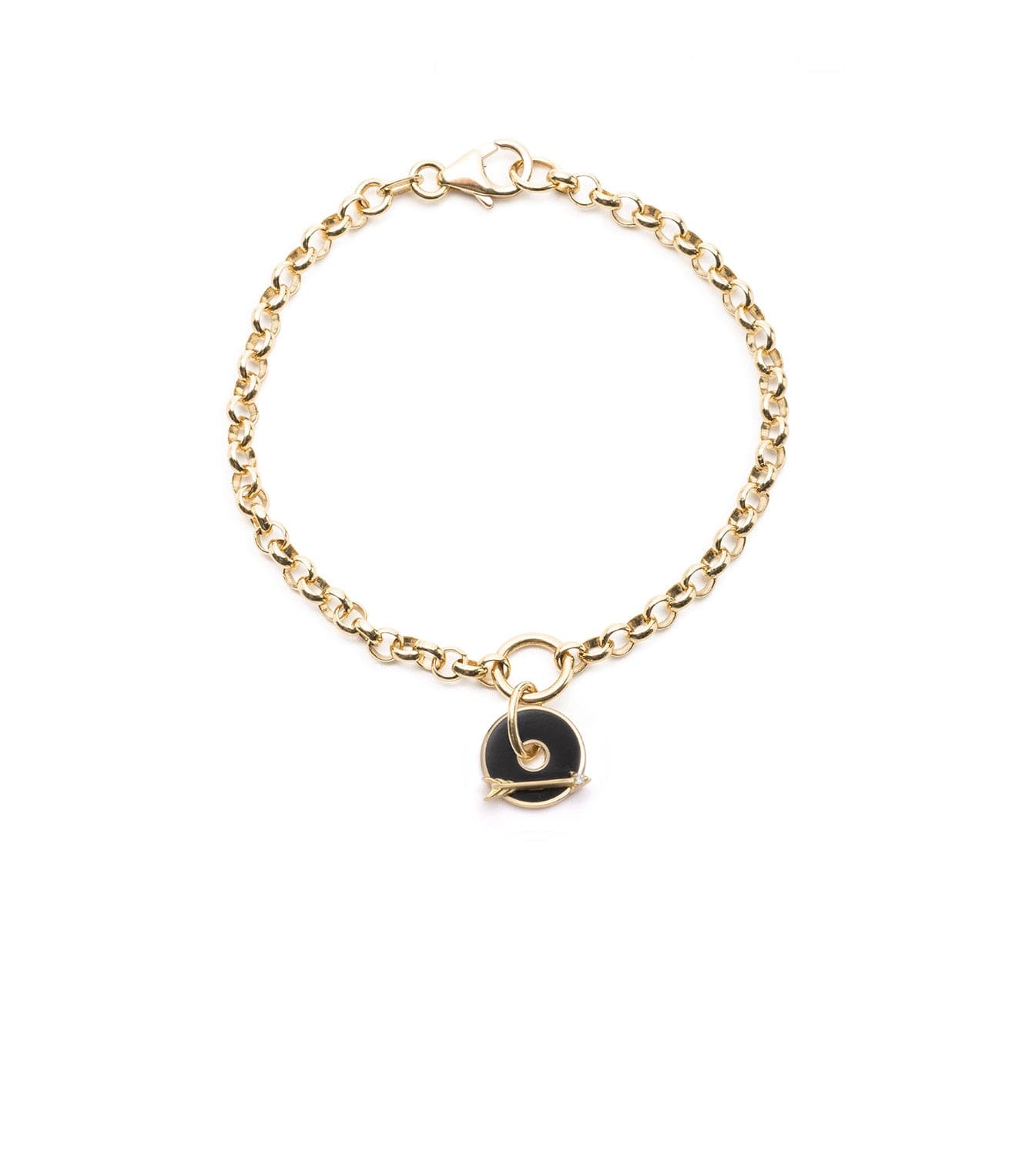 Arrow Dream Medium Belcher Bracelet for Women - Elegant Gold Plated Chain Bracelet for Everyday Wear, Gift for Her, Fashion Jewelry for Casual & Office Outfits