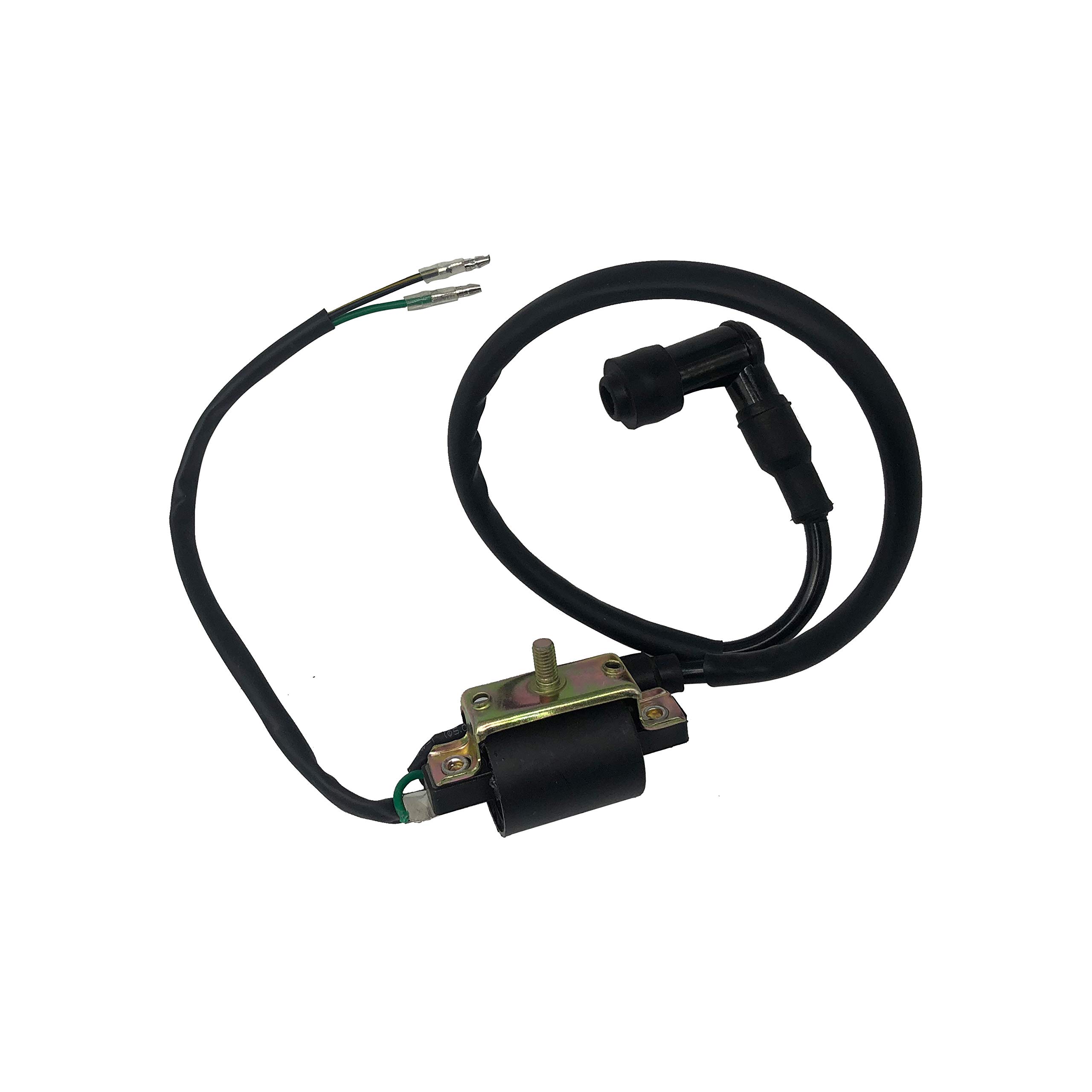 High Performance CDI Ignition Coil Regulator Rectifier Relay Spark Plug Kit for 49cc-125cc ATV, Dirt Bike & Go Kart - Compatible with TaoTao, SUNL, Roketa, Kymco, Jonway - Perfect for Off-Road Racing & Engine Maintenance