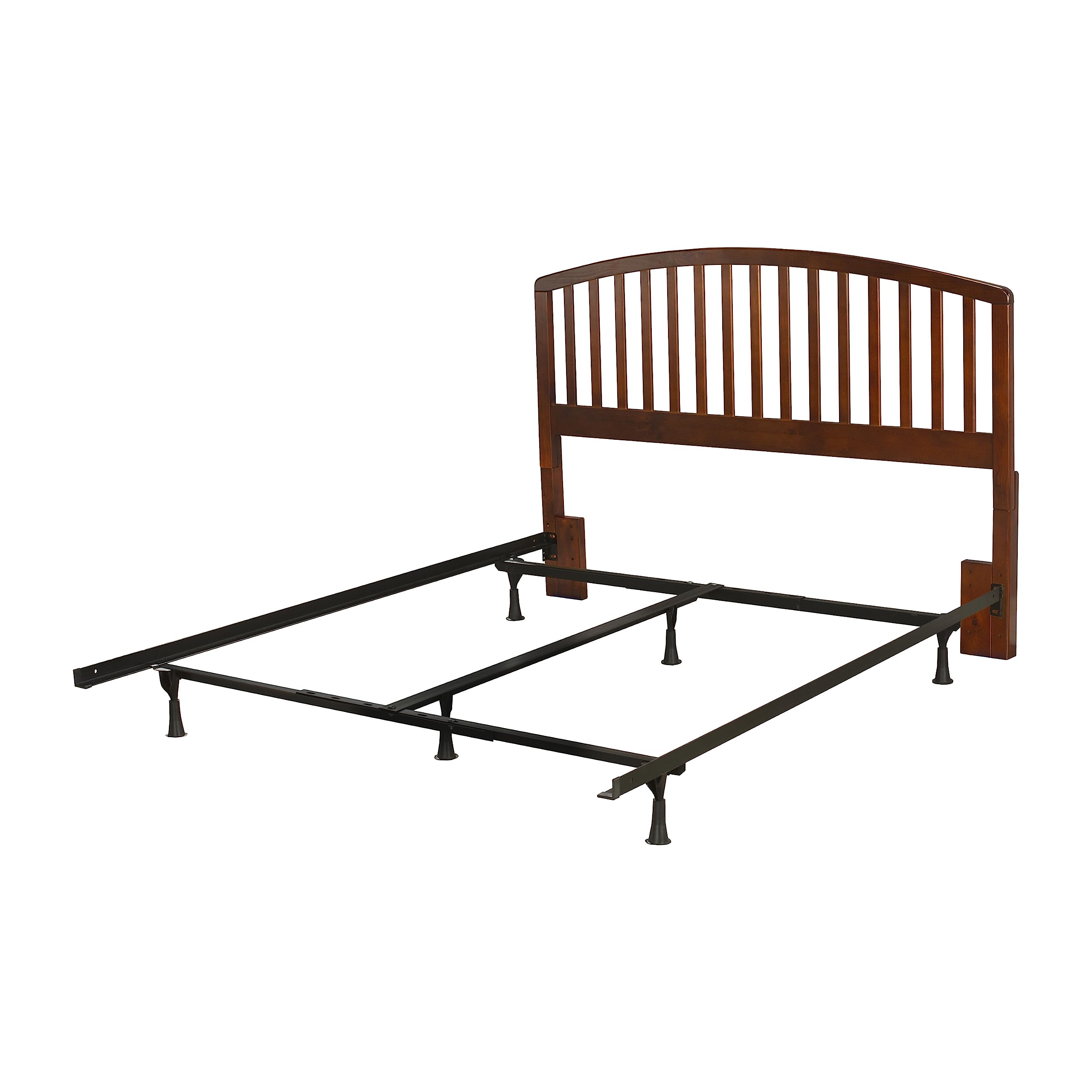 Hillsdale Furniture Carolina Full/Queen Size Headboard with Rails in Cherry Finish - Perfect for Bedroom Makeover and Home Decor