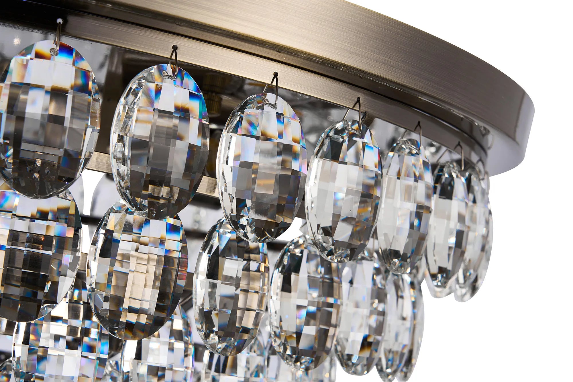 Consten Flush Ceiling Light Fixture with E14 Socket - Perfect for Bedroom, Hallway & Small Space Lighting