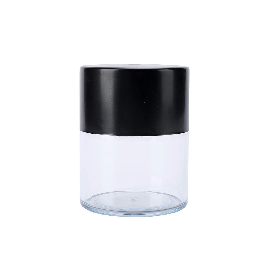 NeraNena Airtight Vacuum Seal Smell Proof Container - 10.1 oz (300ml) Clear Storage Jar for Kitchen, Travel & Organizing - Perfect for Food, Herbs, Coffee & More