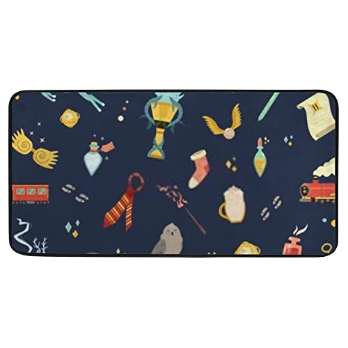 Magic Items Pattern Dark Blue