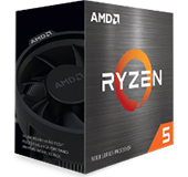AMD Ryzen™ 5 5600X 6-Core 12-Thread Desktop Processor 3.7GHz Base, 4.6GHz Boost - Perfect for Gaming, Streaming & Content Creation