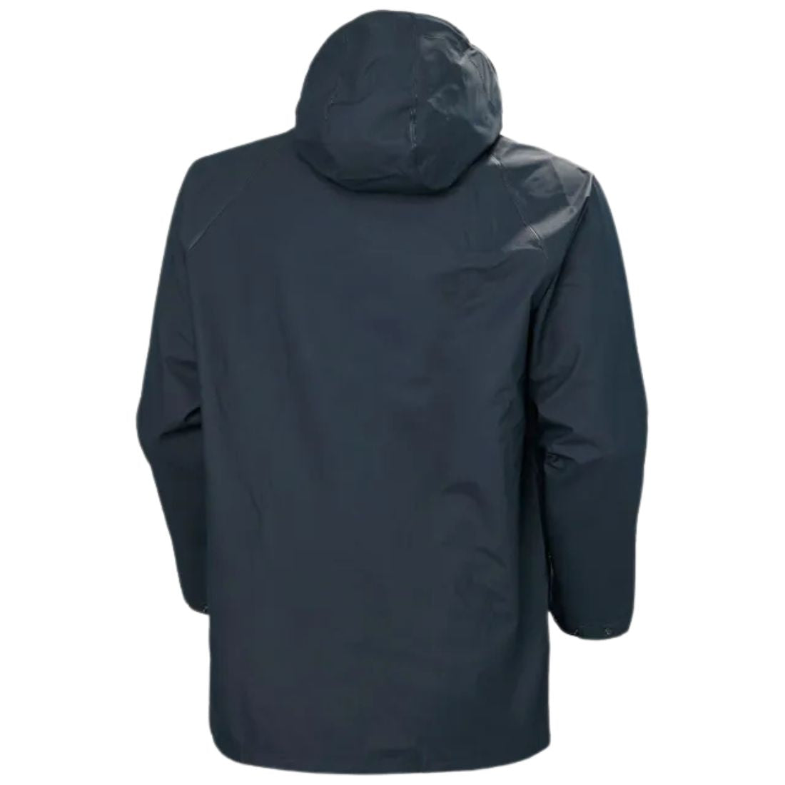 Helly Hansen Men's Mandal Waterproof Work Rain Jacket - Heavy Duty Outdoor Raincoat for Construction, Hiking & Fishing - Navy Blue 70129