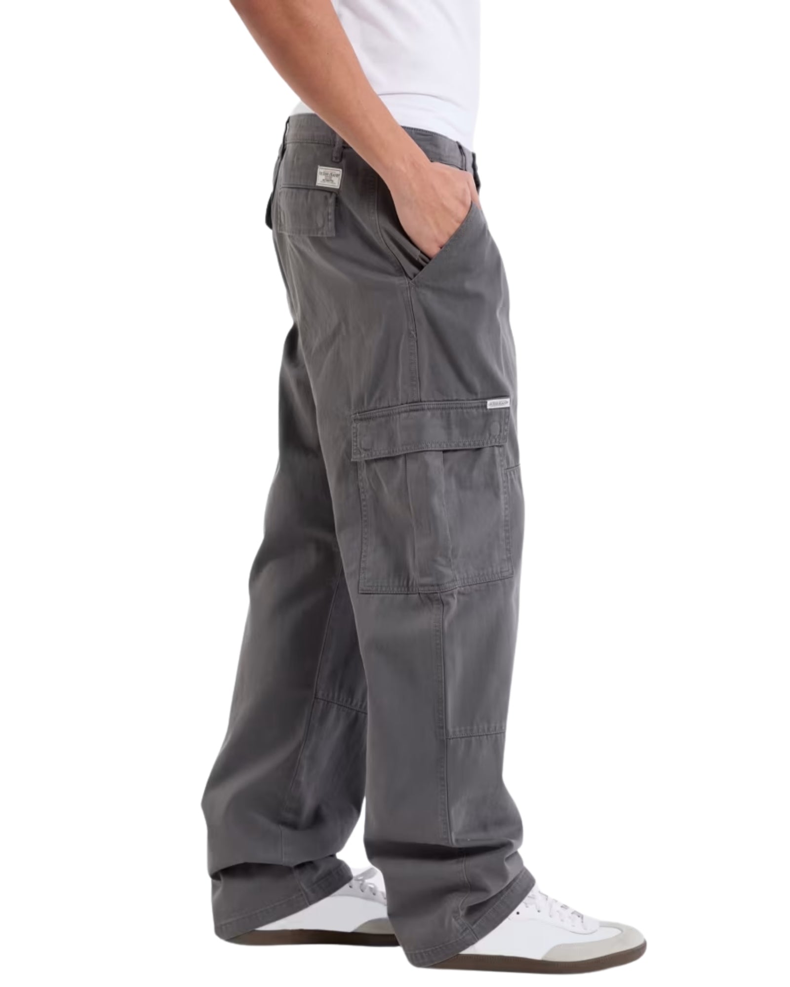 Guess Men's Cargo Chino Pants - Slim Fit Stretch Comfort Casual Trousers for Work & Outdoor Activities