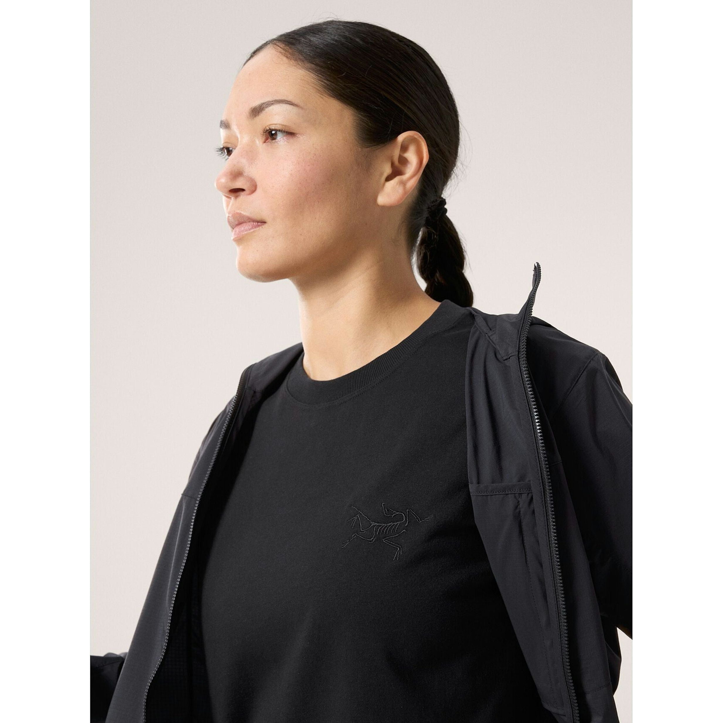 Arc'teryx Women's Kragg Cotton Short Sleeve Crew Shirt - Lightweight & Breathable for Hiking, Camping & Outdoor Adventures