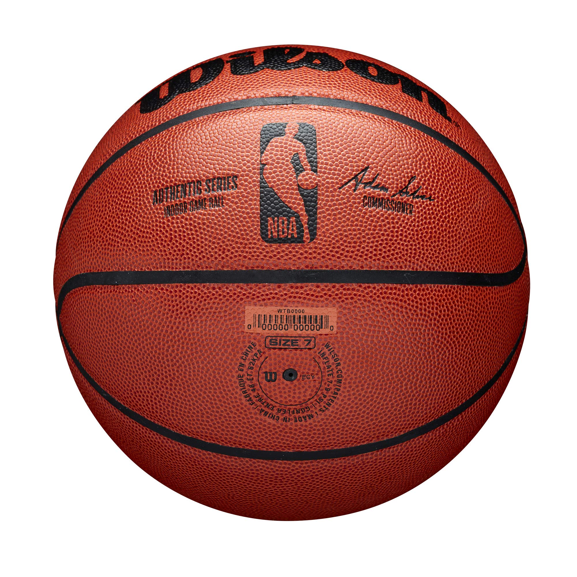 Wilson NBA Indoor Basketball - Official Game Ball for Courts & Gyms