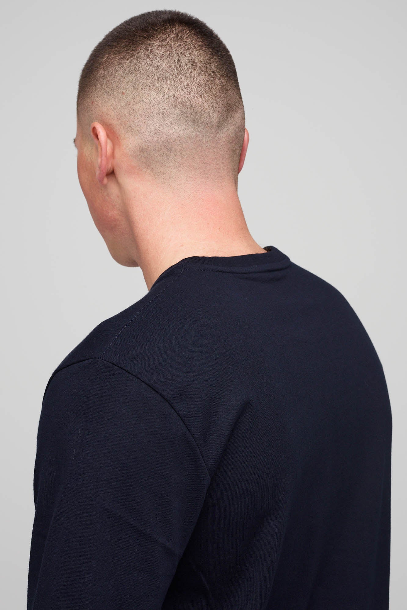 Men's Short Sleeve T-Shirt Navy Blue - Comfortable Casual Cotton Tee for Everyday Wear, Gym & Outdoor Activities