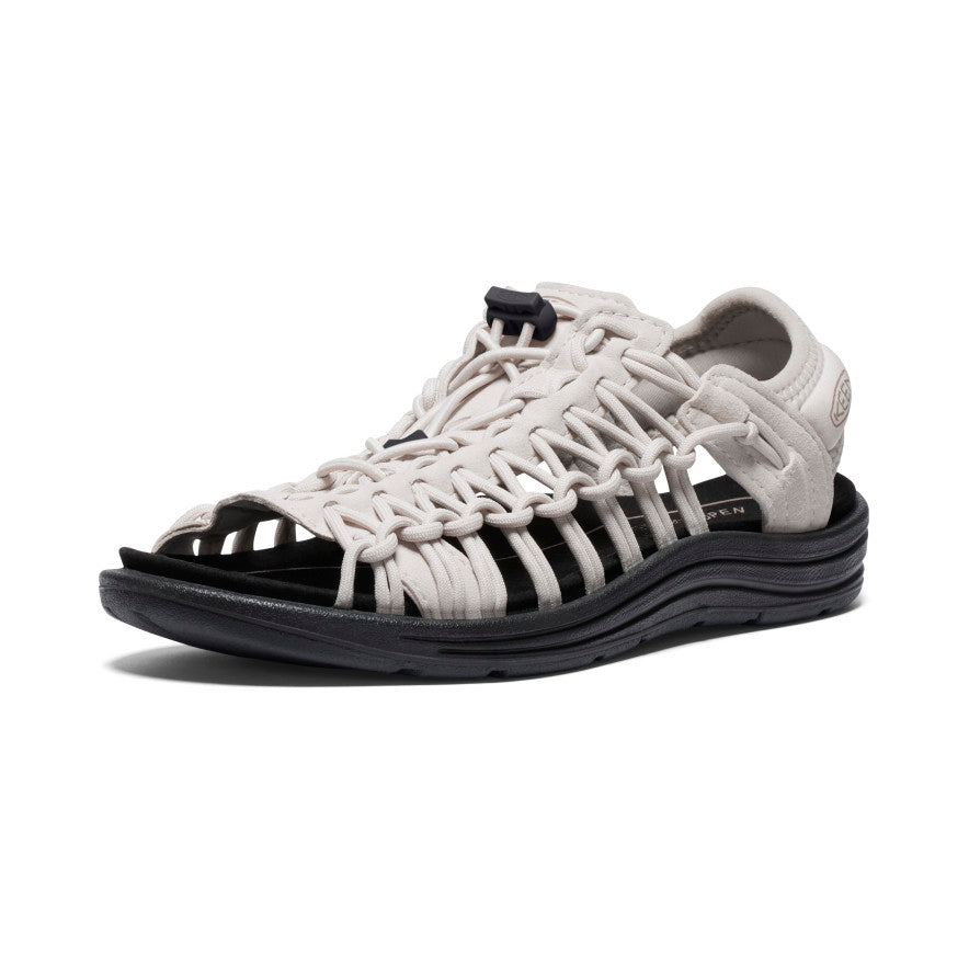 Women's UNEEK II Open Toe Sneakers - Lightweight Comfortable Walking Shoes | Silver Birch/Black Color | Perfect for Hiking, Travel & Casual Wear