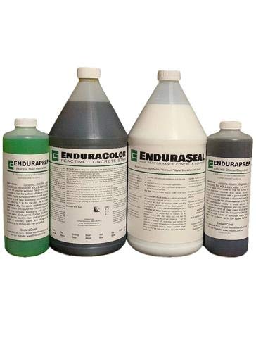 Acid Stain DIY Kit with Water-Based Acrylic Sealer - Easy Concrete Floor Staining for Home, Garage & Patio Decoration