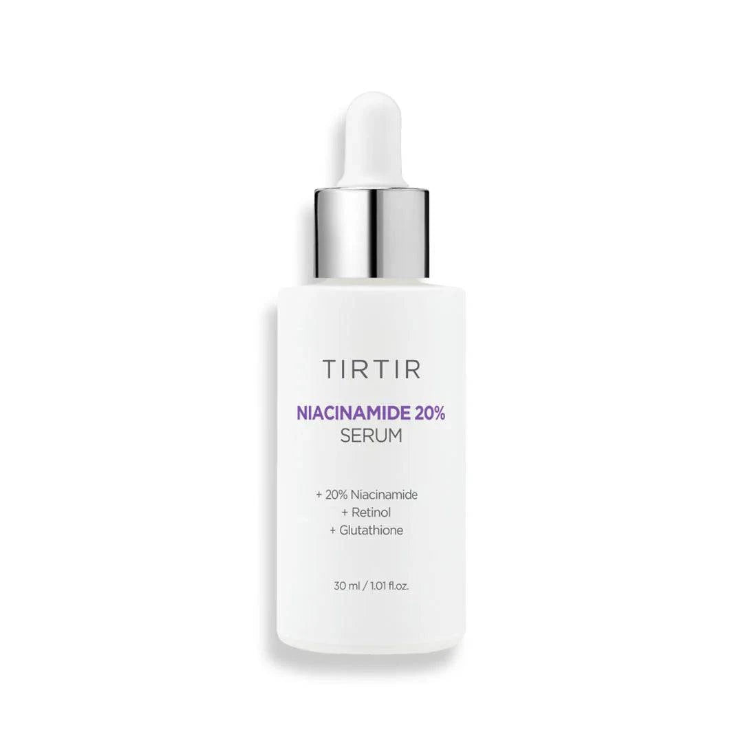 TIRTIR 20% Niacinamide Serum for Face - Brightening & Pore Minimizing Treatment (30mL) - Perfect for Acne-Prone & Sensitive Skin, Day & Night Skincare Routine