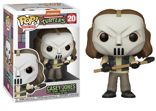 Vintage Casey Jones Action Figure - Teenage Mutant Ninja Turtles TMNT Retro Collectible Toy for Kids & Adults - Perfect for Display, Play & Nostalgic Gift Giving