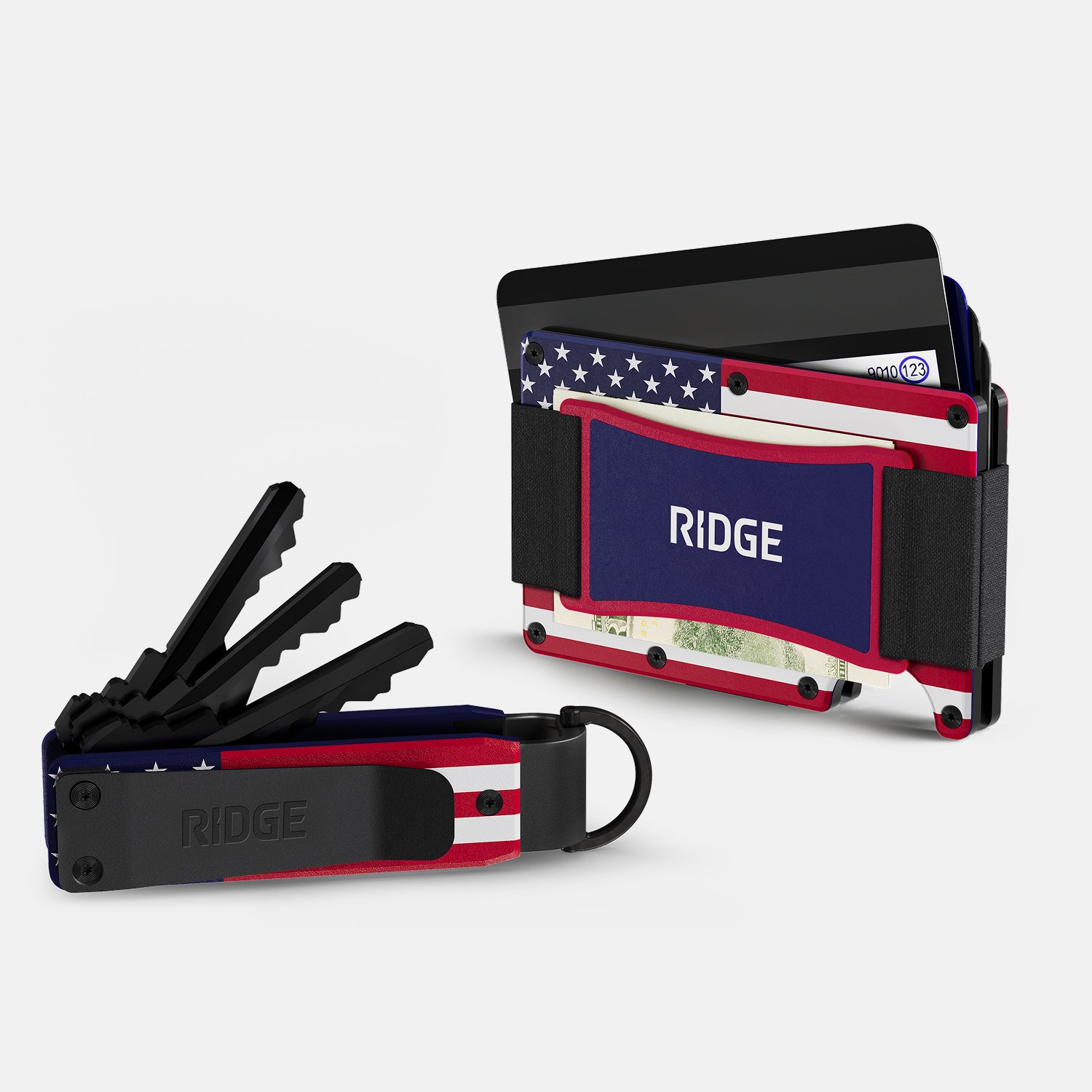Daily Driver Kit - Stars & Stripes American Flag Car Accessories | Perfect for Patriotic Car Enthusiasts & 4th of July Decorations