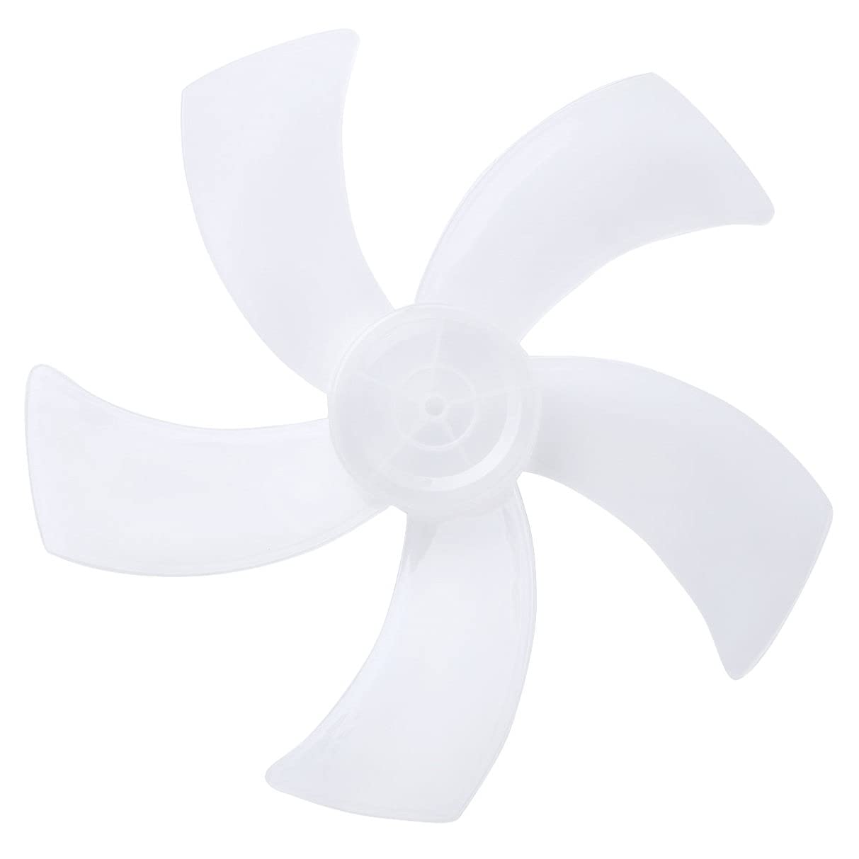 TiaoBug 5-Blade Plastic Fan Replacement for 16-Inch Universal Standing & Table Fans - Clear Replacement Accessory for Home, Office, and Outdoor Use