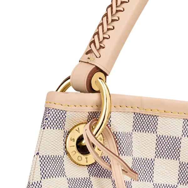 Authentic Louis Vuitton Artsy MM Handbag in Damier Azur Canvas - Perfect for Work, Travel & Everyday Luxury Fashion Accessory