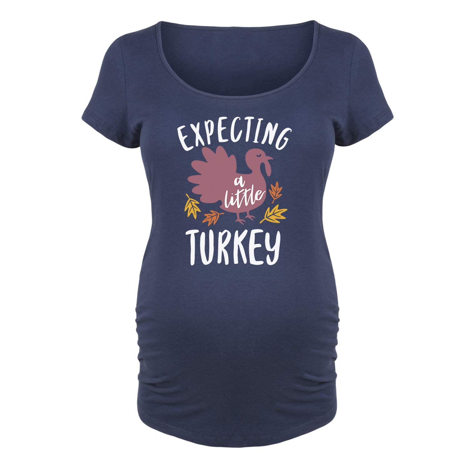 Pregnancy Scoop Neck Maternity T-Shirt - Comfortable & Stylish for Moms-to-Be | Perfect for Baby Showers, Maternity Photos & Everyday Wear