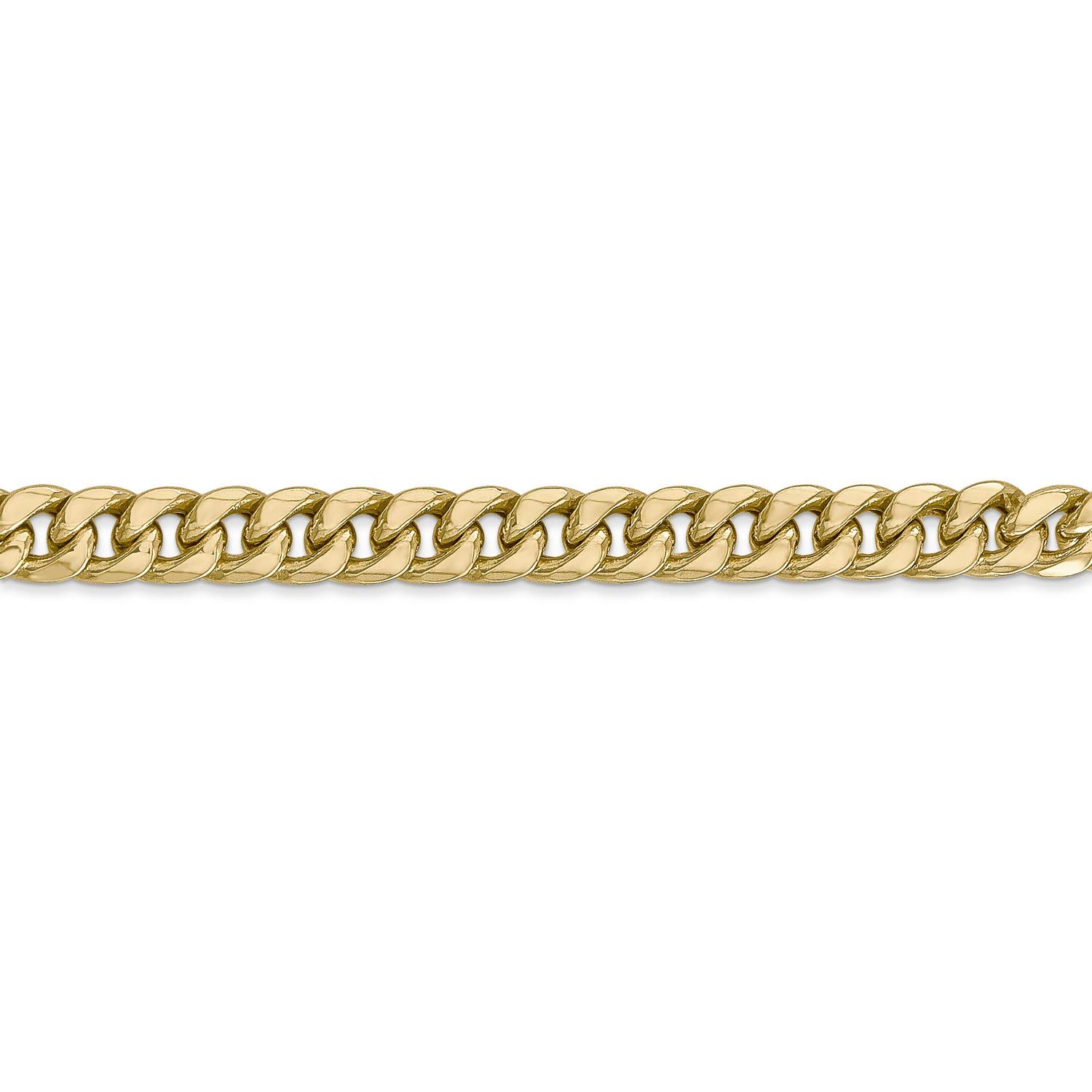 14K Yellow Gold Heavy Semi-Solid Miami Cuban Link Chain Necklace, Bracelet & Anklet Set - Perfect for Men's & Women's Hip Hop Jewelry, Gift for Birthday, Anniversary or Special Occasion