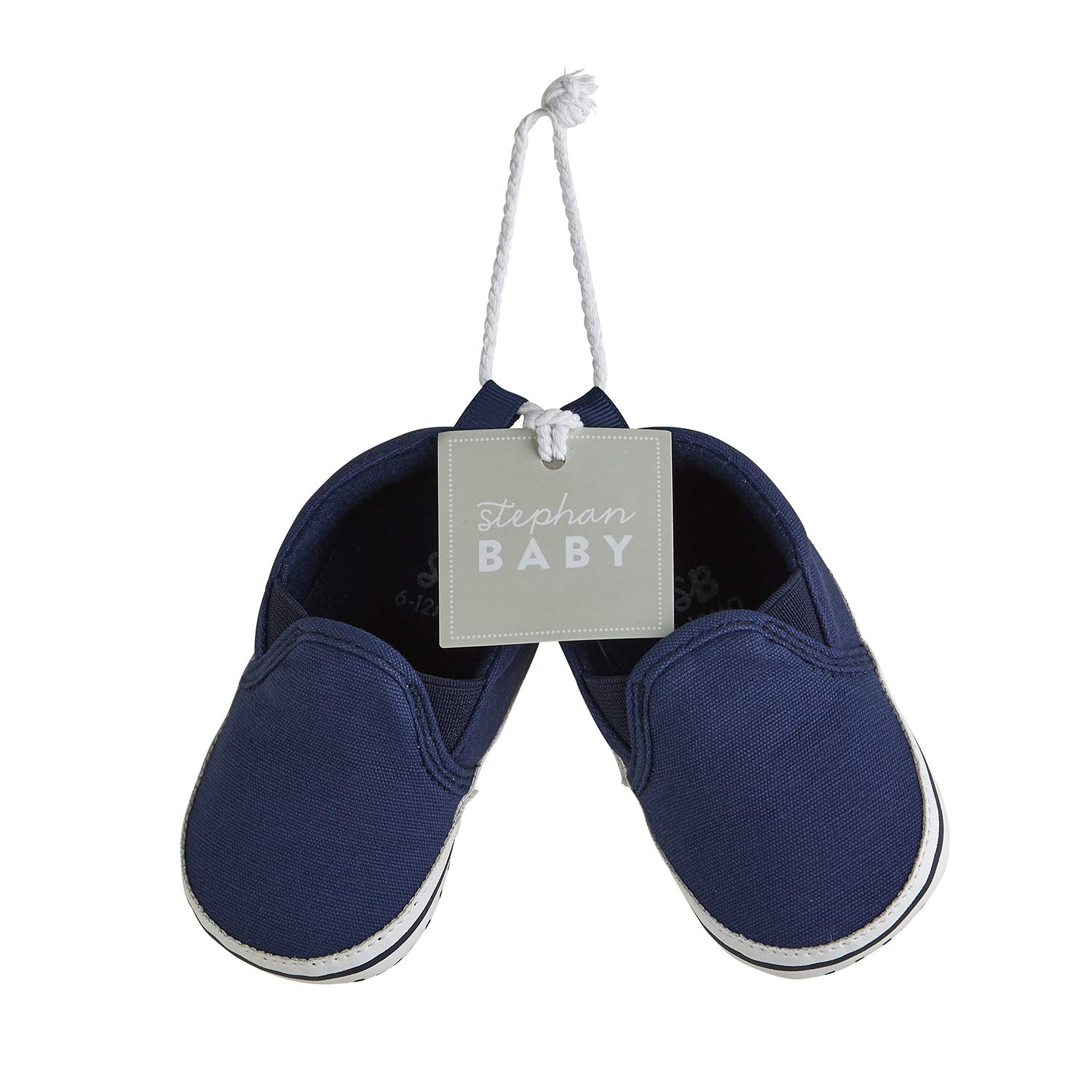 Stephan Baby Non-Slip Shoes (6-12 Months) - Red Canvas for Safe Walking