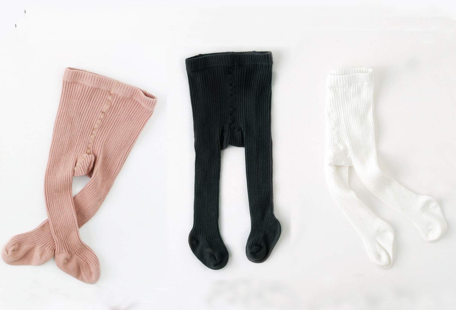 CECORC Baby Girls Cable Knit Tights - Soft Cotton Toddler Leggings for 1-10 Years - Warm Winter Stockings & Pantyhose for Infants - Perfect for Playtime, Daycare & Family Outings