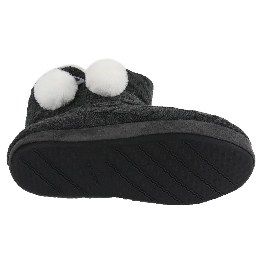 Women's Soft Fleece Plush Indoor House Slippers - Warm Cozy Booties for Winter Comfort | Perfect for Lounging at Home, Relaxing by the Fireplace & Cold Weather Wear