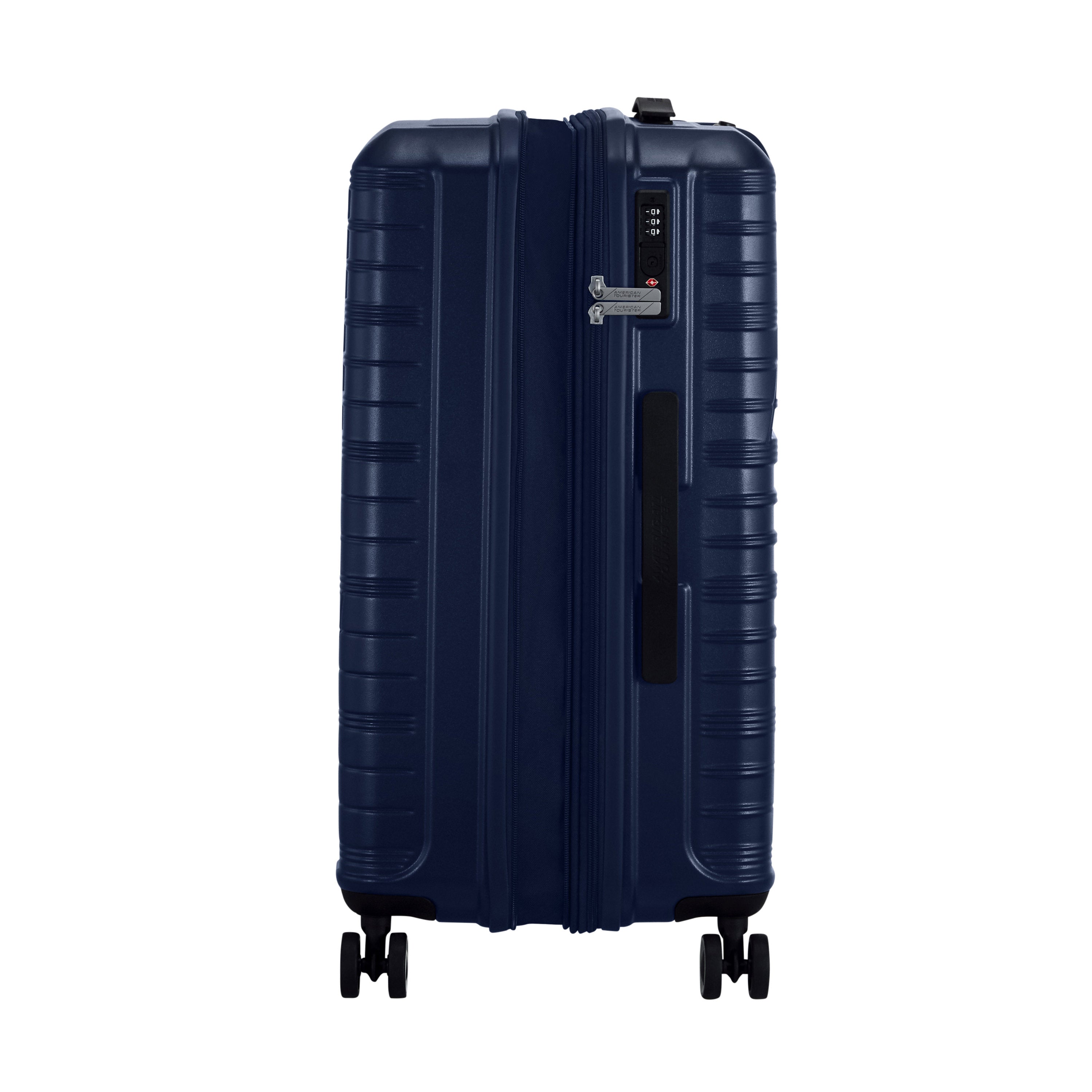 American Tourister Surftime Spinner Expandable Medium Luggage - 28 Inch Lightweight Hardshell Suitcase with 360° Wheels for Travel, Vacation & Business Trips