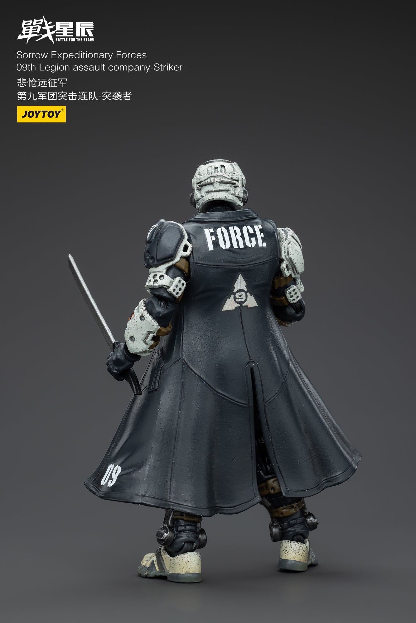 1/18 JOYTOY 3.75 Inch Action Figure - Battle for the Stars Sorrow Expeditionary Forces 09th Legion Assault - Collectible Military Toy for Display & Role Play