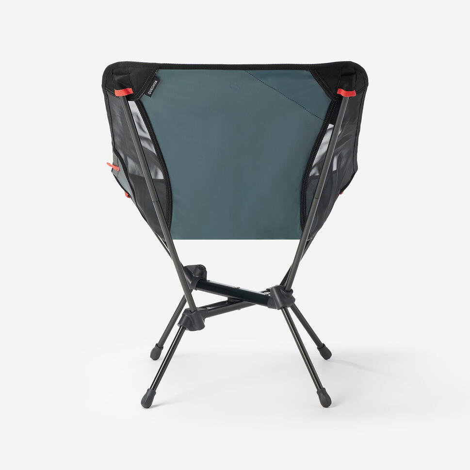 Quechua MH500 Compact Folding Camping Chair - Lightweight & Portable Outdoor Chair for Hiking, Backpacking, Picnics & Beach | Perfect for Camping, Travel & Outdoor Adventures