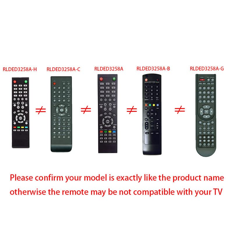 Original Title: HCDZ Replacement Remote Control for RCA RLDEDV3255A-E Smart LCD LED HDTV TV   Optimized Title: HCDZ Universal Replacement Remote Control for RCA RLDEDV3255A-E Smart LED HDTV - Compatible with LCD TVs, Home Theater & Entertainment Systems