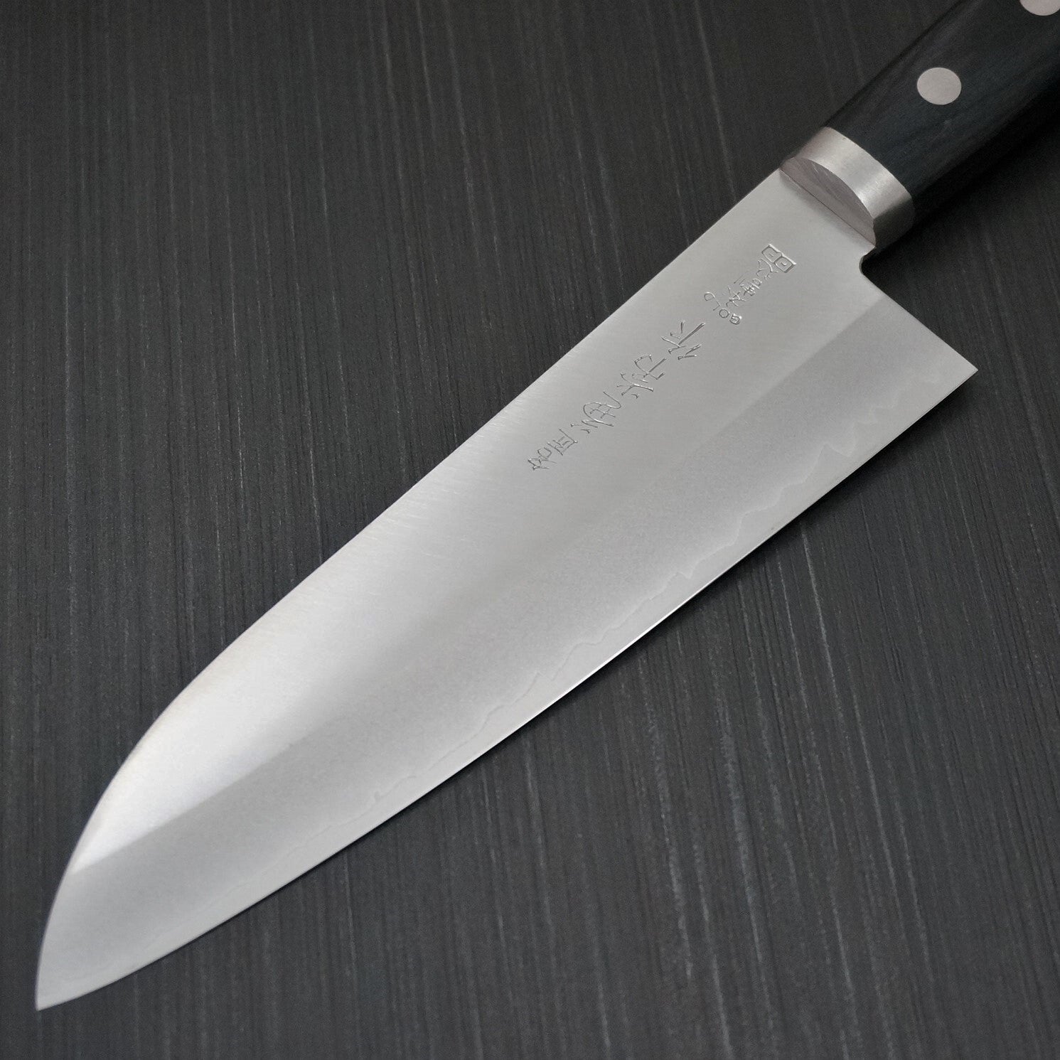 Kanetsune Seki DP VG10 Stainless Steel Santoku Knife 6.5 Inch (165mm) - Japanese Kitchen Knife for Slicing, Dicing & Mincing | Perfect for Home Chefs & Professional Cooking