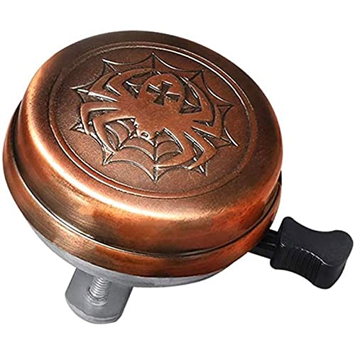 Vintage Classic Bicycle Bell - Loud & Crisp Sound Bike Horn for Road & Mountain Bikes | Durable Handlebar Bell in Blue | Perfect for Commuting, Cycling Safety & Outdoor Adventures
