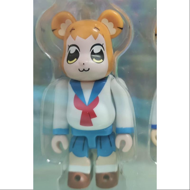 Bearbrick Series 33 ARTIST Pop Team Epic Popuko 100% Collectible Figure - Perfect for Anime Fans, Display & Gift Giving