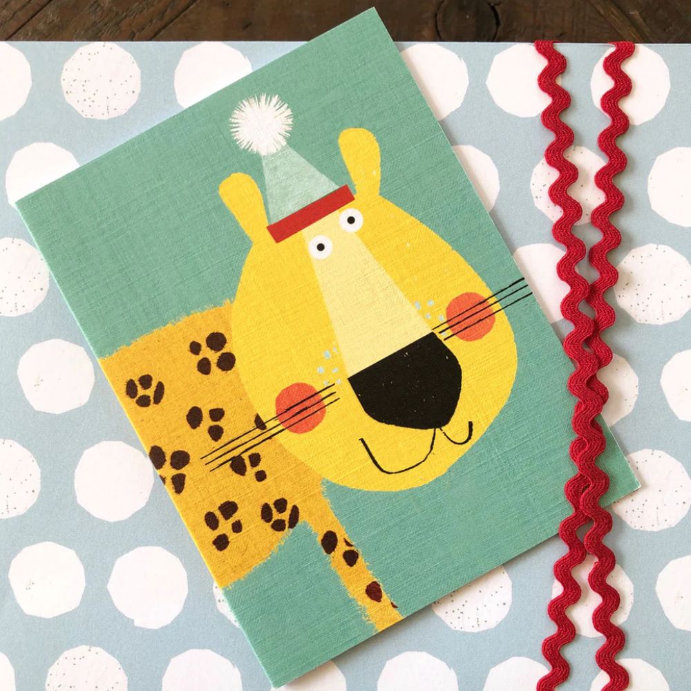 Cheetah Birthday Card - Funny Animal Greeting Card for Birthday Wishes - Perfect for Kids, Teens & Adults - Use for Parties, Gifts & Celebrations
