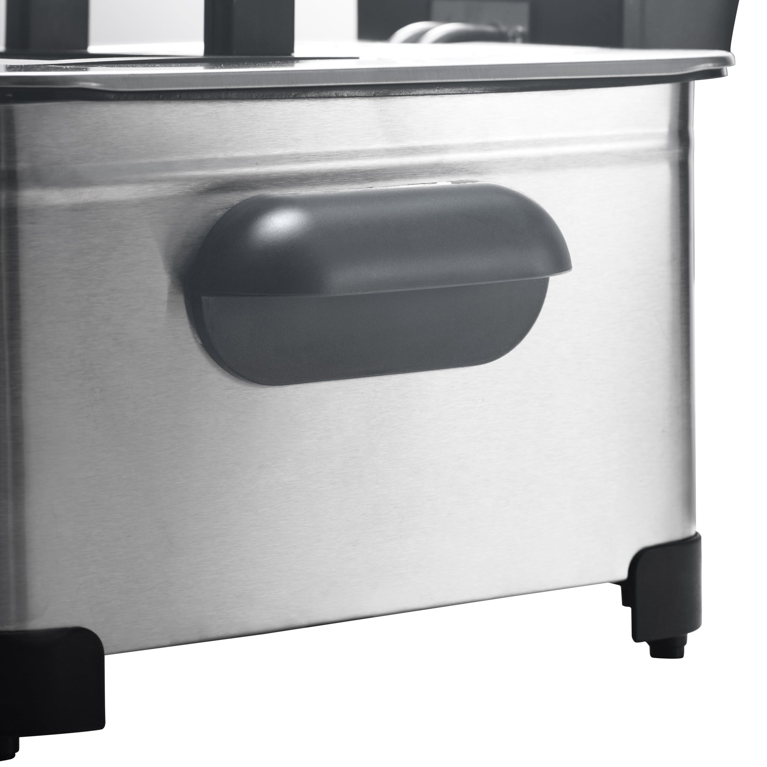SENYA 5L Stainless Steel Electric Deep Fryer with Removable Basket - 2000W, Large Capacity, 3 Removable Baskets for Family Cooking - Perfect for Fried Chicken, French Fries & Seafood at Home