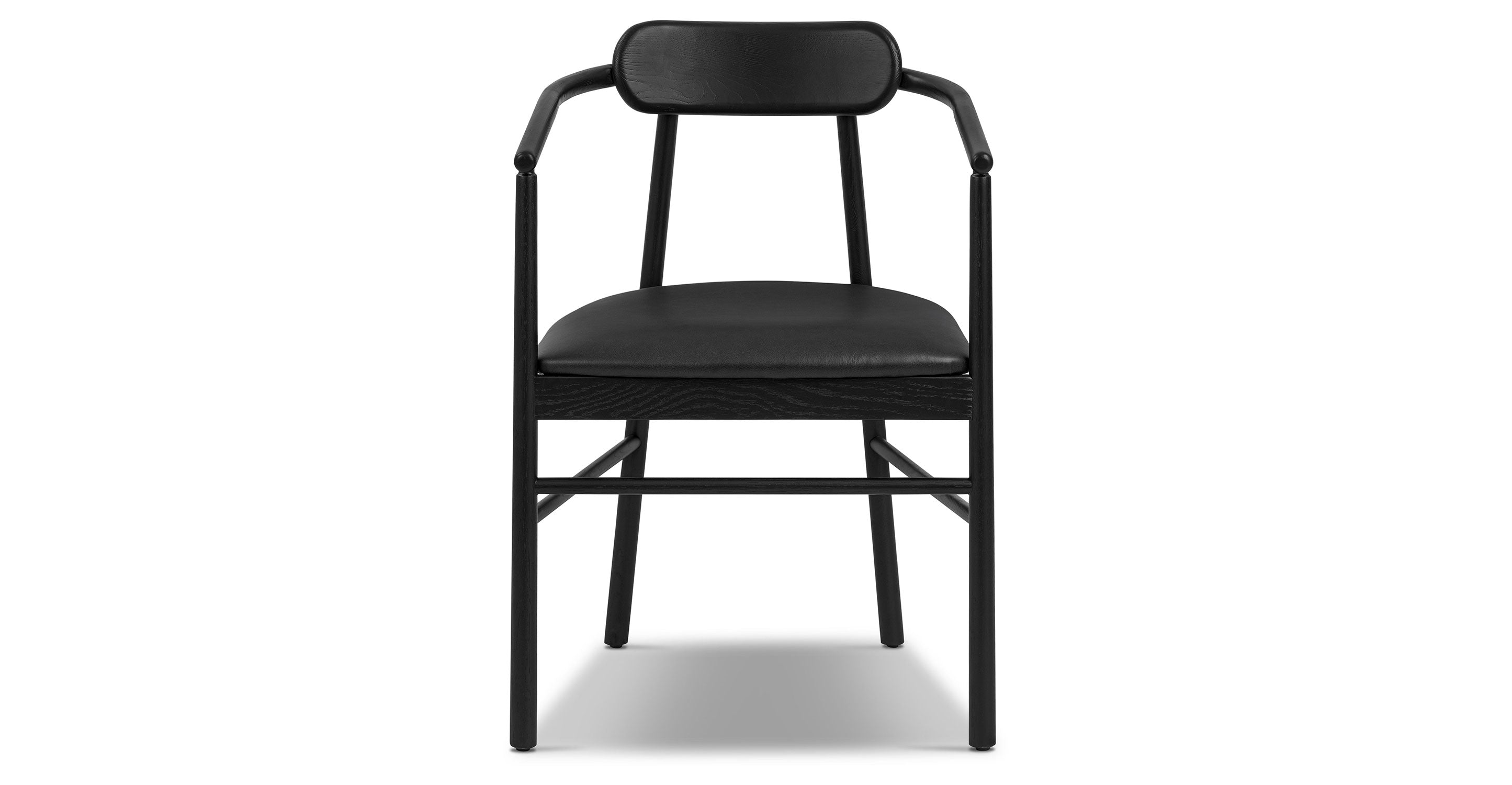 Scanden Modern Dining Chair - Mid Century Wooden Kitchen Chair with Upholstered Seat - Perfect for Dining Room, Kitchen, and Breakfast Nook