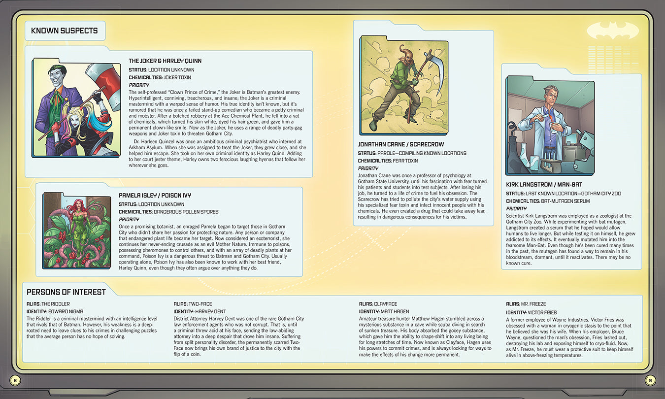 DC Comics Batman Crack the Case Puzzle Game - Fun Detective Mystery Solving Activity for Kids & Adults - Perfect for Family Game Nights & Superhero Parties