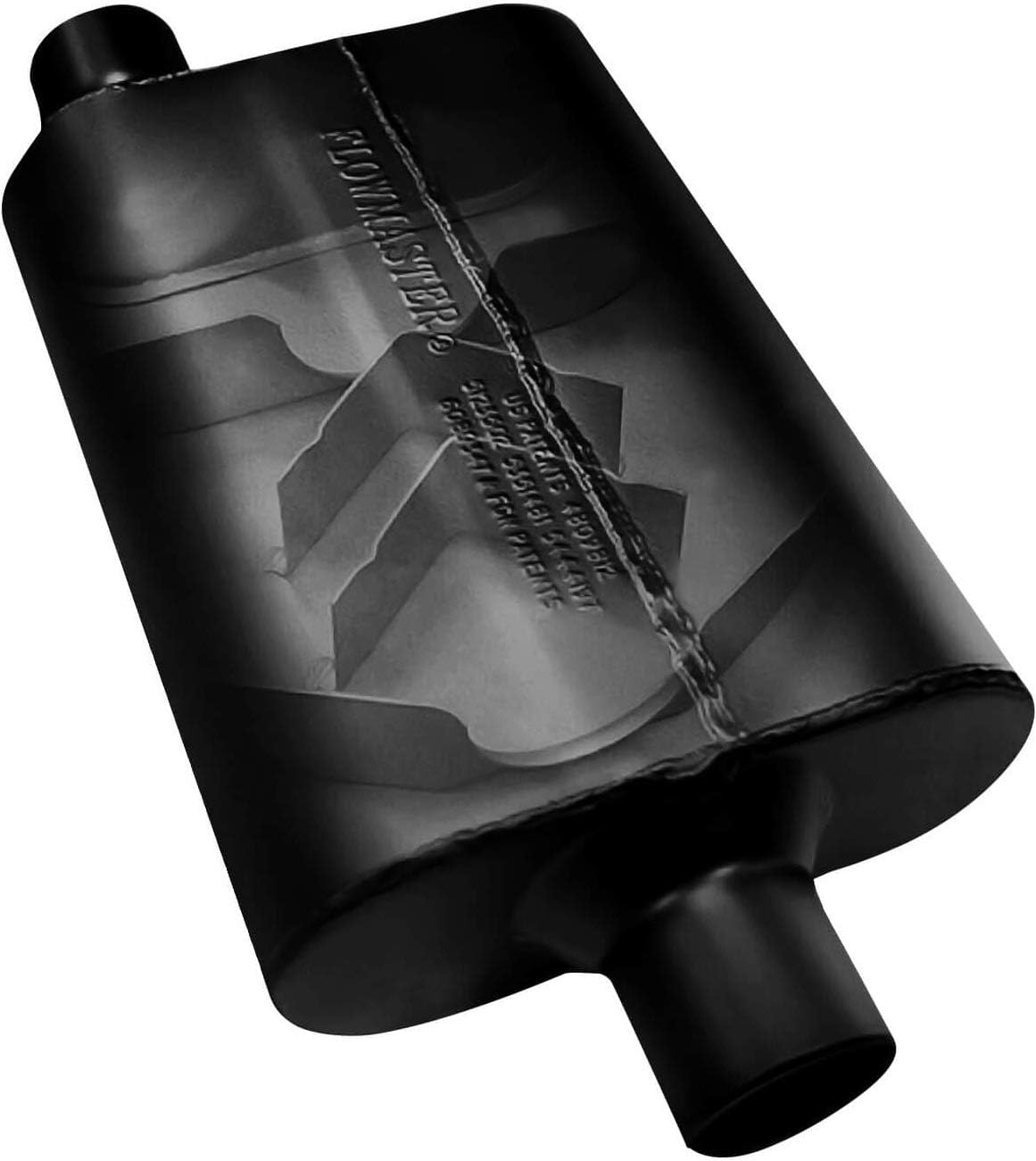 Flowmaster Super 44 Series Chambered Muffler - Black, 2.5