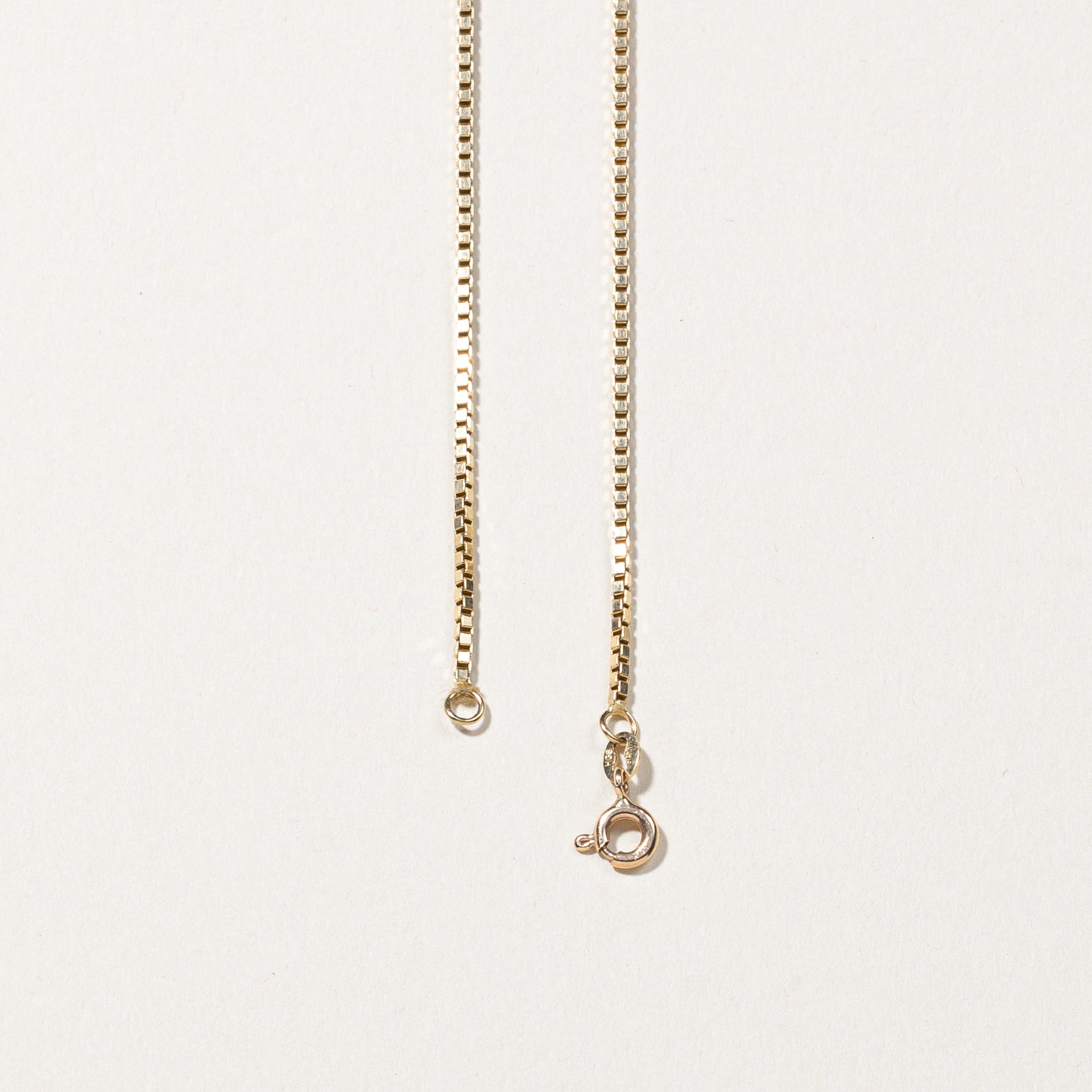 10K Yellow Gold Box Link Chain Necklace for Women - 24 Inch Classic Dainty Jewelry for Everyday Wear, Layering & Gifts