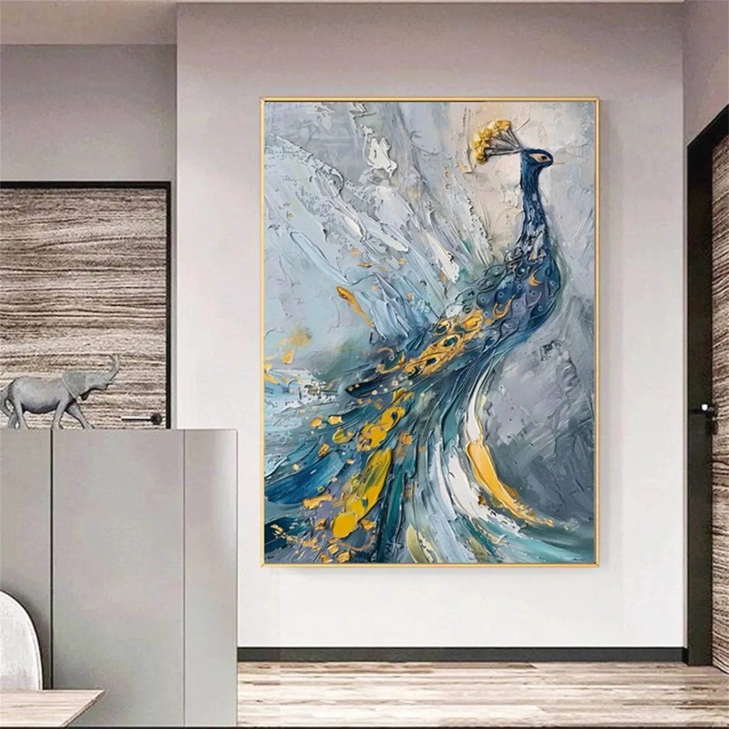 Animal Art Painting #AP091 - Stunning Wildlife Canvas Wall Decor for Living Room, Bedroom & Office