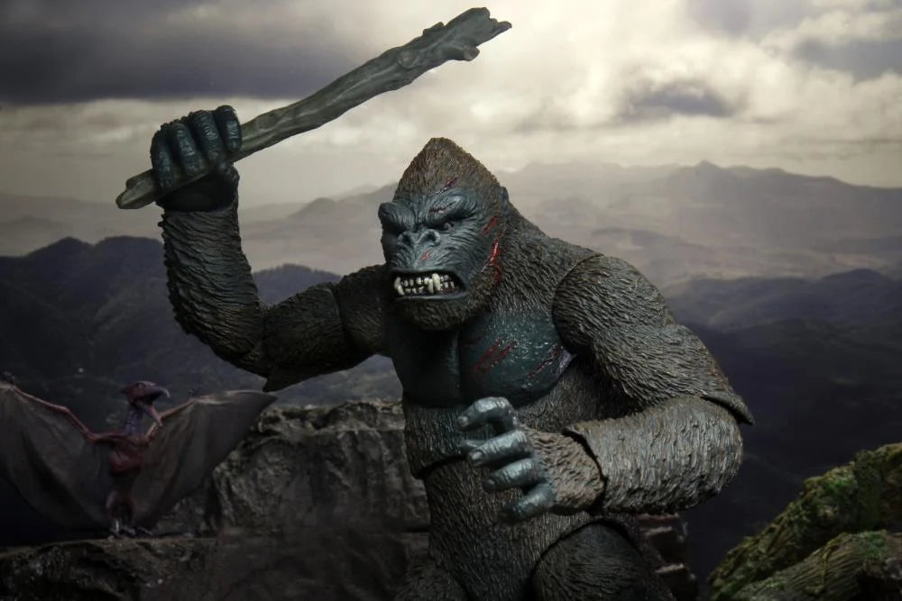 NECA King Kong (Skull Island) Action Figure - Collectible Movie Toy for Fans & Gift Idea - Perfect for Display, Cosplay, and Kong Themed Decor